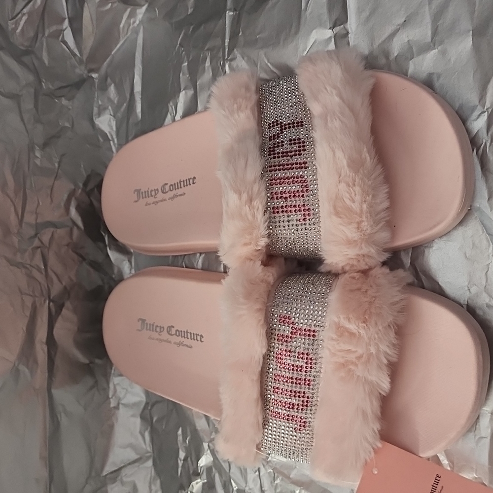 Juicy Couture slides size 10 NWT